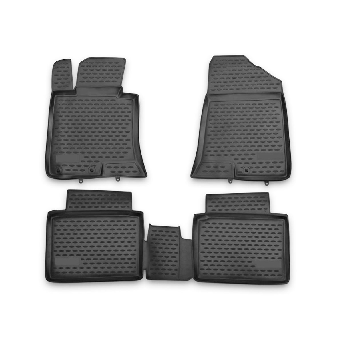 Kia Optima Floor Mats - Omac - Rubber TPE - Black - '11-'14